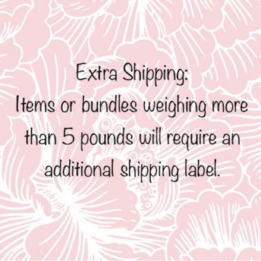 Additional Shipping Label-Please Read Description
